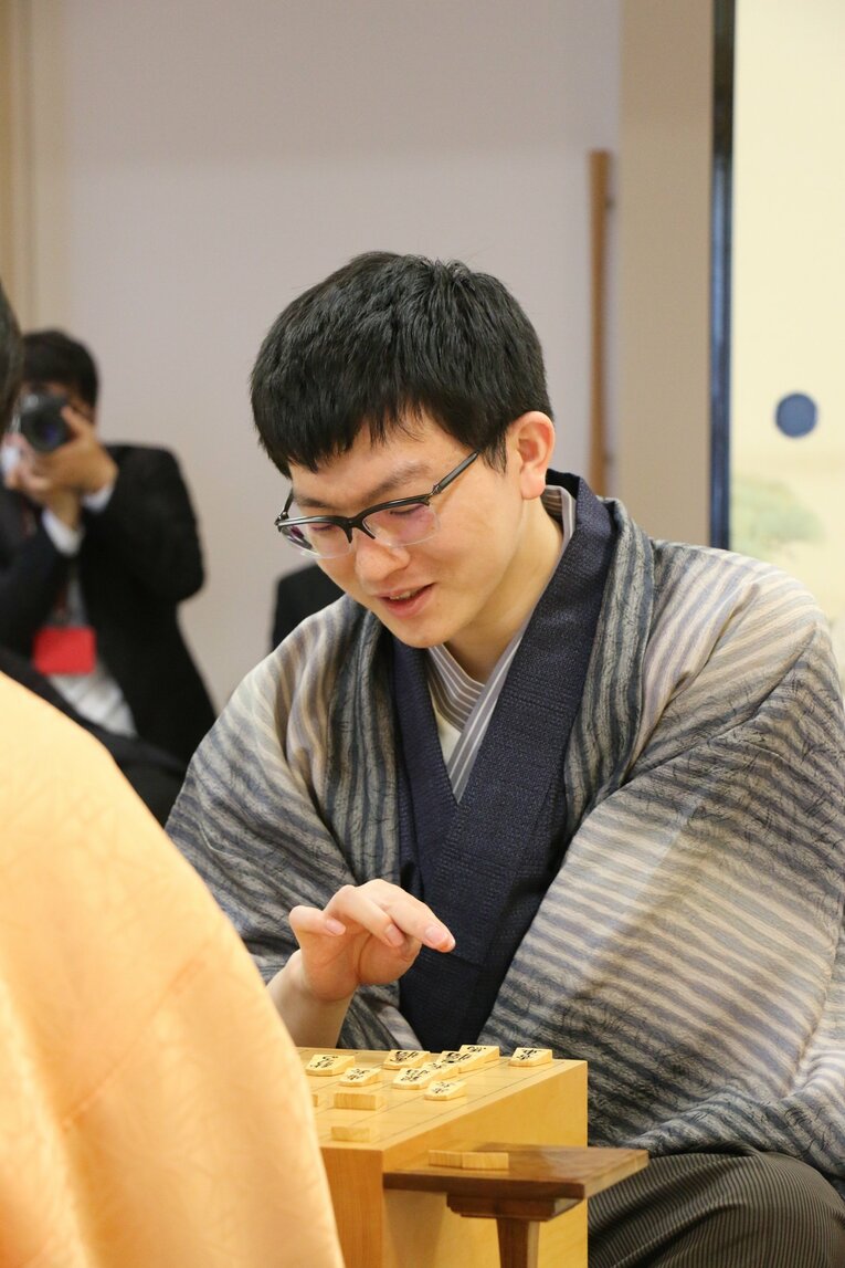 王将戦第7局の様子（写真は右に続きます）　©Shintaro Okawa