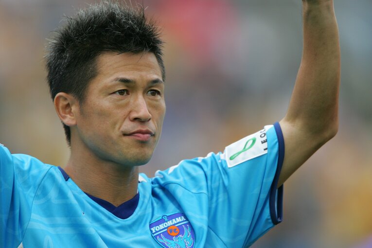 【Numberが激写！ギラギラしたカズの秘蔵写真／15枚超】©Sports Graphic Number