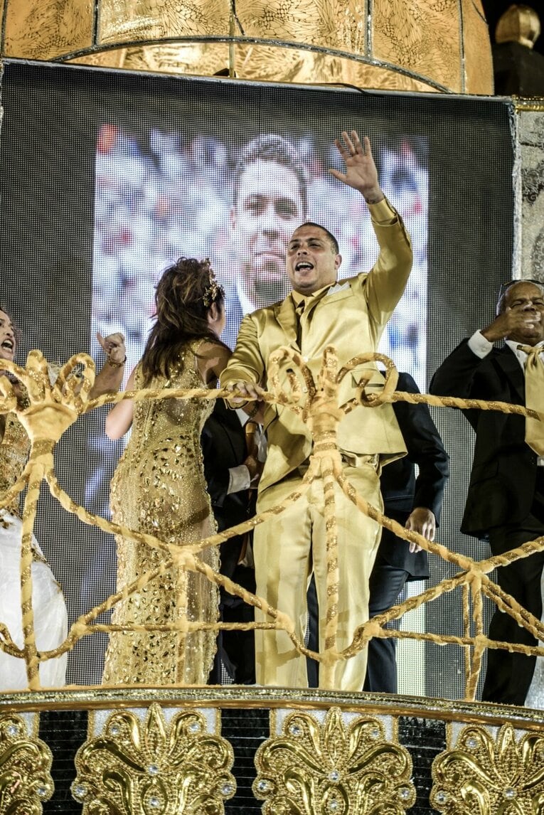 2014年、カーニバルでのロナウド　©Getty Images