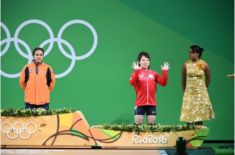 リオ五輪の三宅　©Asami Enomoto/JMPA