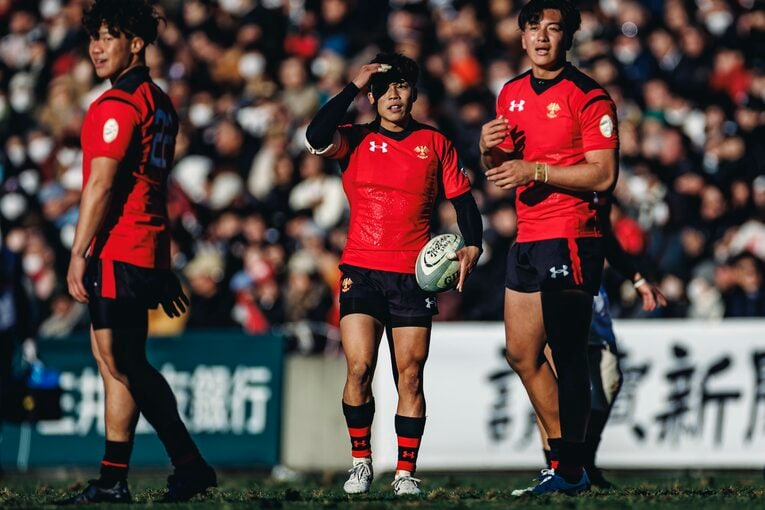 大学選手権の決勝では対抗戦で敗れた早大に雪辱を果たし4連覇を達成　©Kiichi Matsumoto