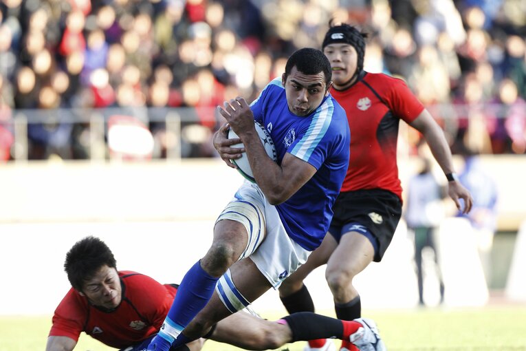 東海大学時代のリーチマイケル　©︎Tamon Matsuzono