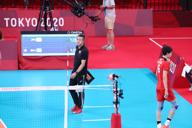 中垣内祐一監督（東京五輪当時）©︎JMPA