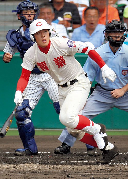 2014年8月15日 1回戦　智弁学園 4-10 明徳義塾　3対5の7回裏、明徳義塾は代打・田中秀政の3ランで突き放す。智弁学園は9回、廣岡大志（現ヤクルト）がソロを放つも反撃はそこまで