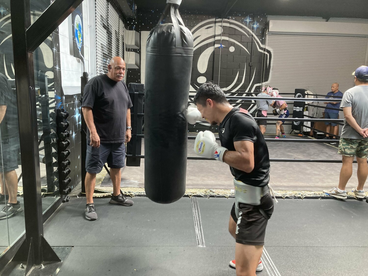 中谷が15歳のときから約10年間指導してきた ©Soichi Hayashi Sr.