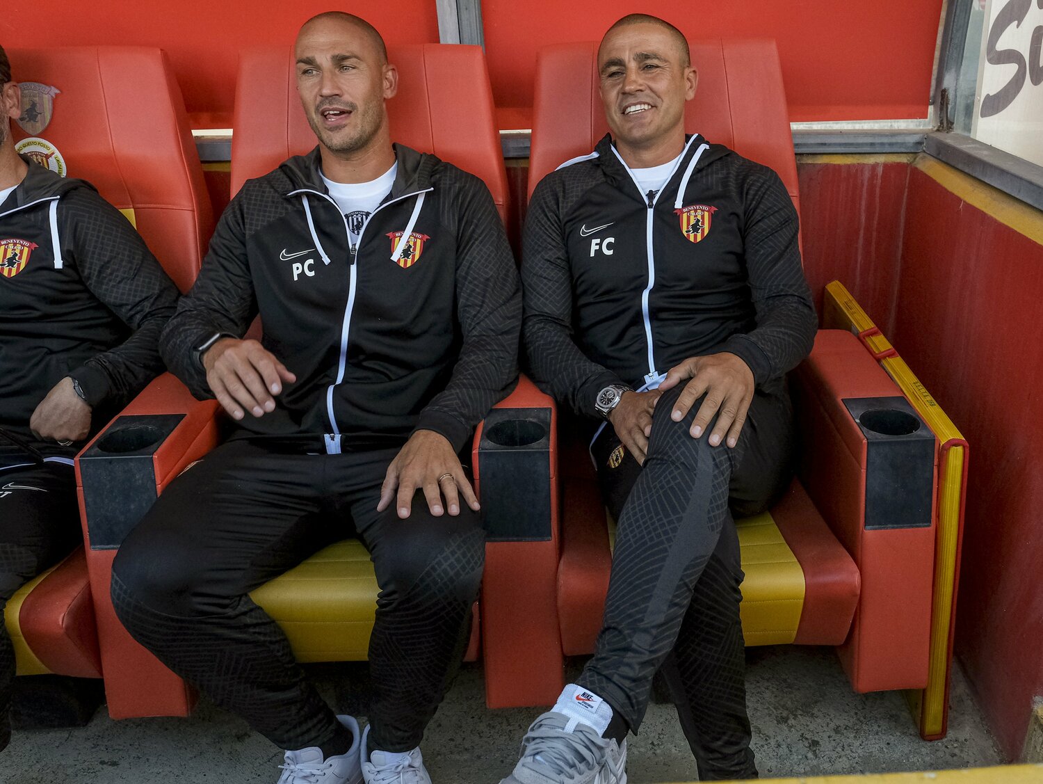 パオロ（左）とファビオのカンナバーロ兄弟　©Getty Images