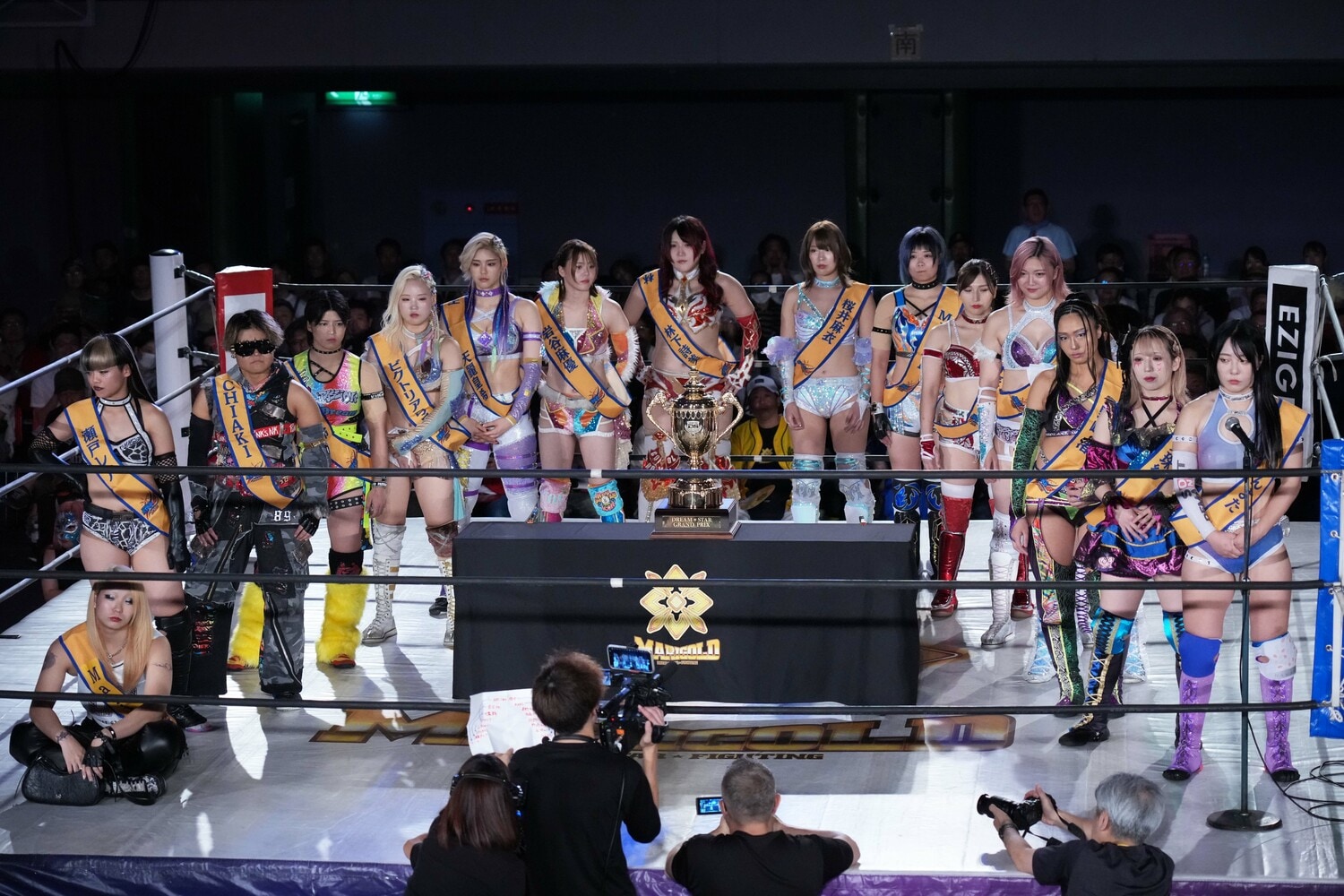 『DREAM★STAR GP』入場式。8月2日、大阪府立体育会館　©Essei Hara