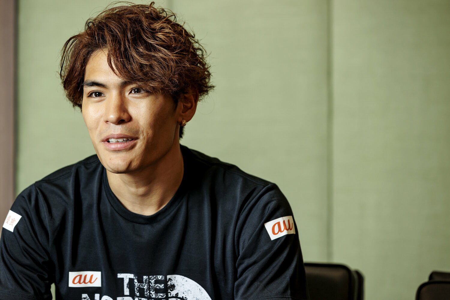 観客が多いと燃えるタイプなだけに、サッカーの大観衆をうらやましく思うという　©Kiichi Matsumoto