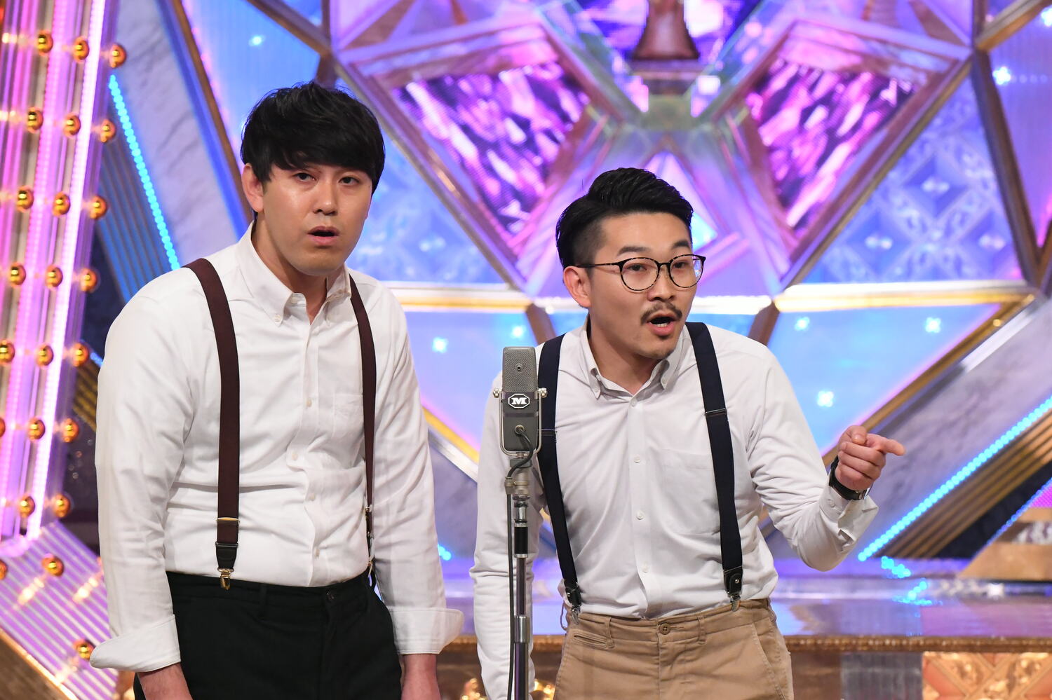 写真は2019年大会（7位）。白シャツ、サスペンダーにネクタイなしだった　©M-1グランプリ事務局