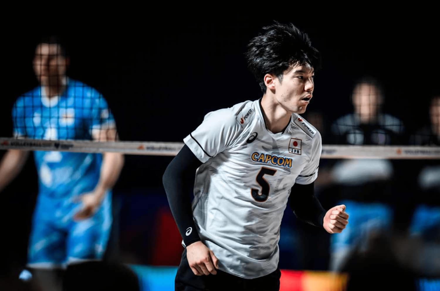 現在開催中のネーションズリーグでも存在感を発揮する大塚達宣 ©︎Volleyball World
