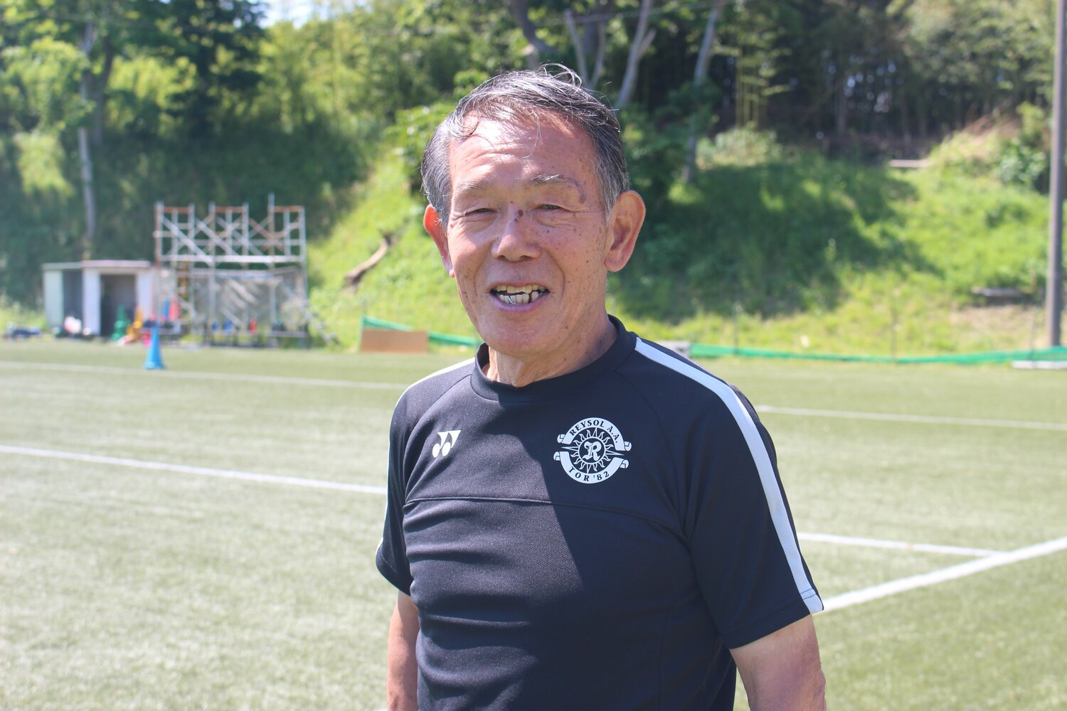 オランダ戦の前に行われた取材で、野寄順三氏は中村敬斗の活躍を予言していた ©Number Web