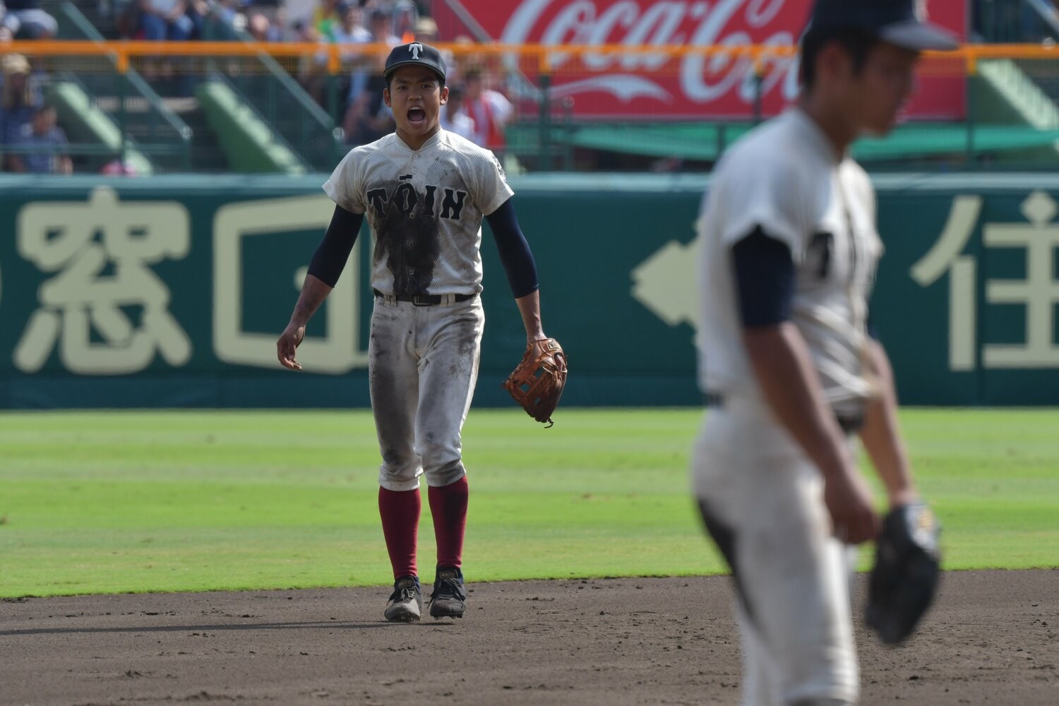 大阪桐蔭時代の根尾昂 ©Hideki Sugiyama