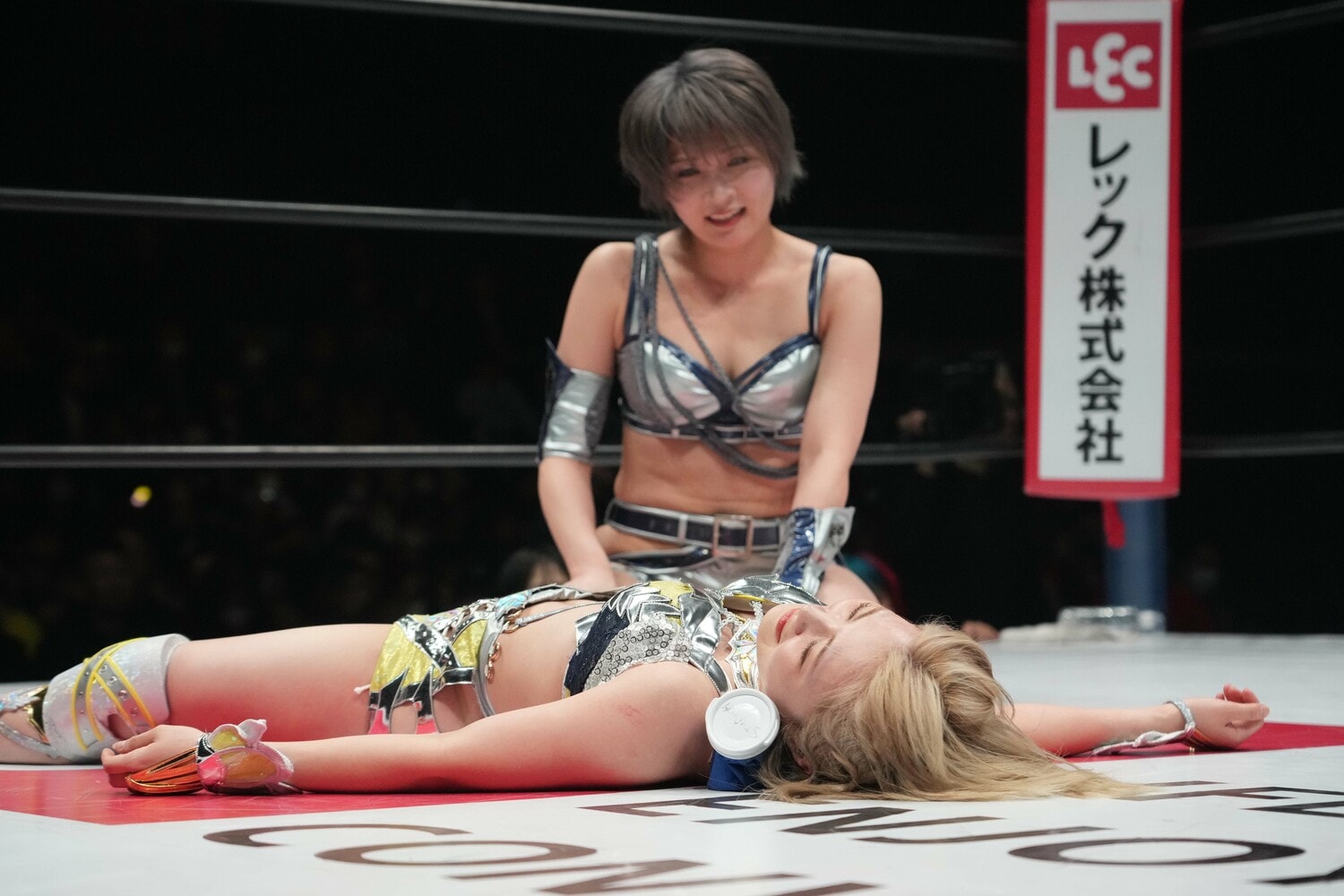 試合には敗れたが、なつぽいは手ごたえも感じていた　©Essei Hara