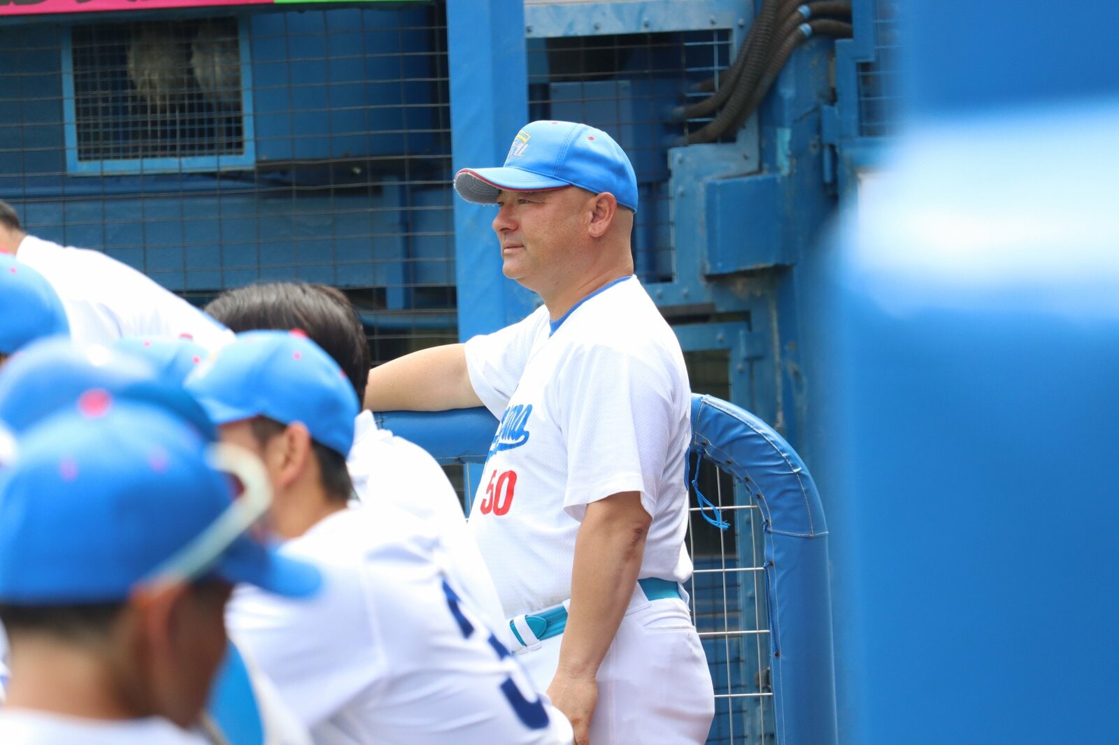 惚れ込んだ選手には自ら声をかける安藤。常廣と下村は、安藤が勧誘した“一期生”だった　photograph by Genki Taguchi