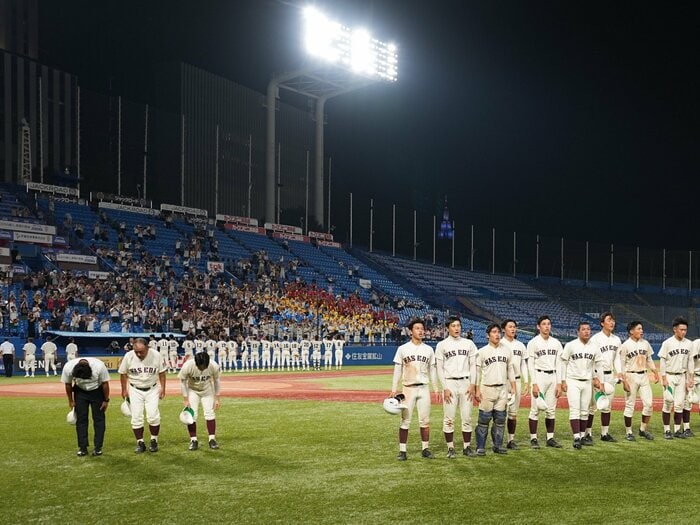 「高校側と中学生の接触は禁止にしては…」高校野球の名門校監督が「規定違反で無期謹慎」の衝撃…過熱する青田買いにベテラン記者が考える“解決策”<Number Web> photograph by Sankei Shimbun