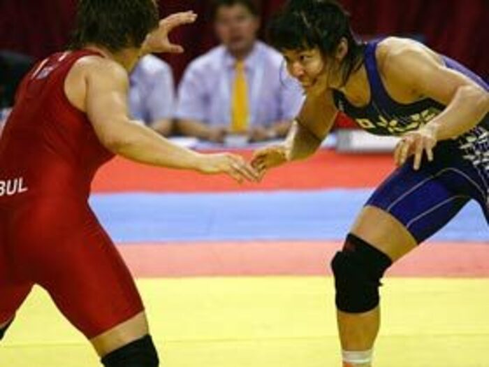 万全の対策で得た、女子レスリングの強さ。<Number Web> photograph by Keijiro Kai