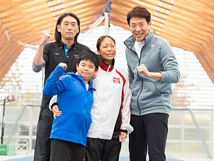 松岡修造とパラ陸上代表・高田千明。元五輪選手コーチとの出会いとは？＜Number Web＞ photograph by Nanae Suzuki