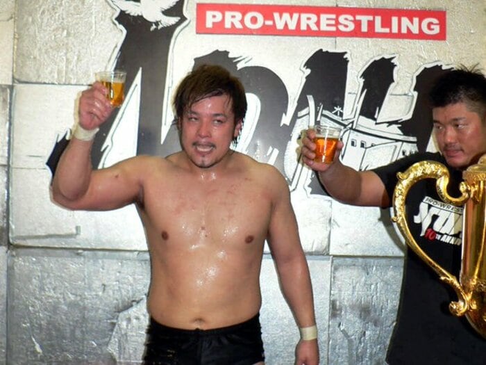 夢のオールスター直前に潮崎豪が迎える正念場。～8・6GHCヘビー級選手権～＜Number Web＞ photograph by NIKKAN SPORTS