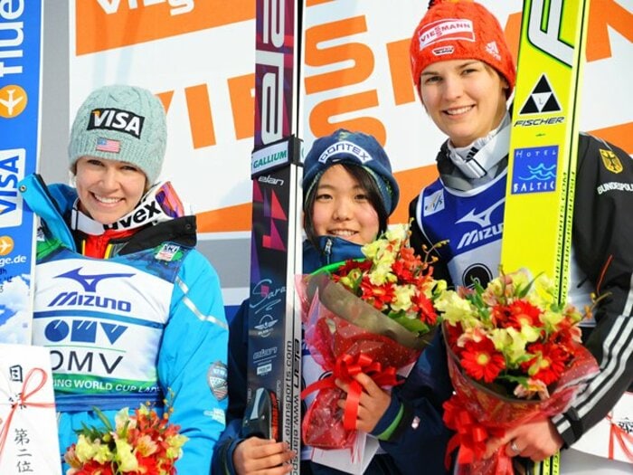 女王から勝利を奪った、高梨沙羅が掴んだ自信。～W杯ジャンプ女子最終戦を終えて～＜Number Web＞ photograph by Shino Seki