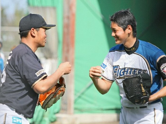 「髪型は自由でシゴキも皆無」元日ハム・大嶋匠が明かす男子ソフトボール部の“ユル～い文化”「冬場はひたすらサッカーでした（笑）」＜Number Web＞ photograph by JIJI PRESS