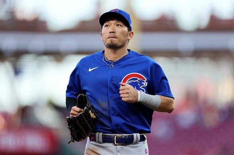 アメリカでの調整を終え、まもなく侍ジャパンに合流するカブスの鈴木誠也 ／ photograph by Getty Images