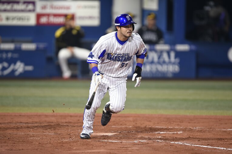 宮﨑は2017年に首位打者を獲得している　©Naoya Sanuki