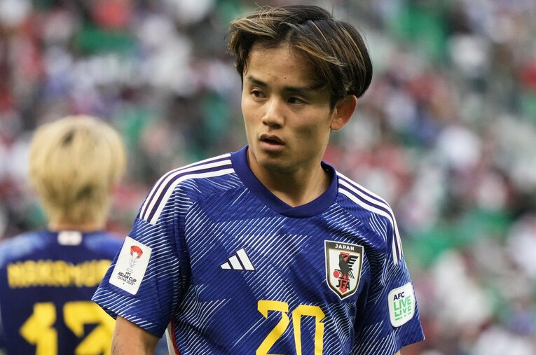日本代表のエースとしての自覚を持つ久保建英（22歳） ／ photograph by Getty Images
