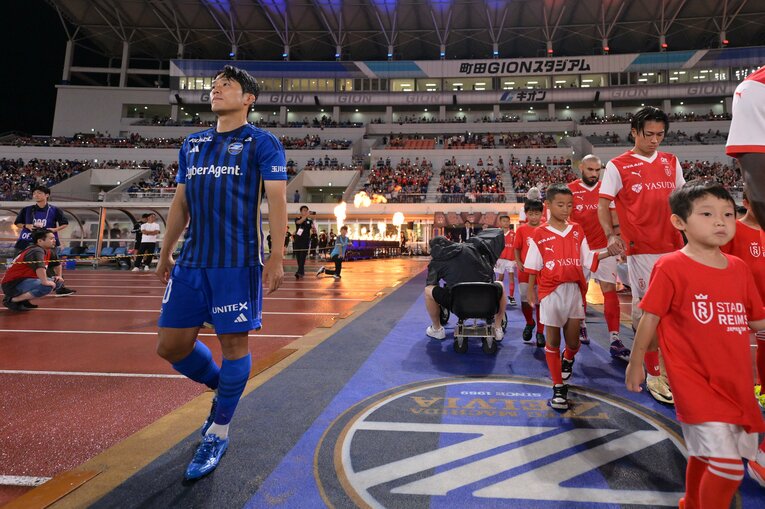 スタッド・ランス戦（2024年7月31日）©FCMZ