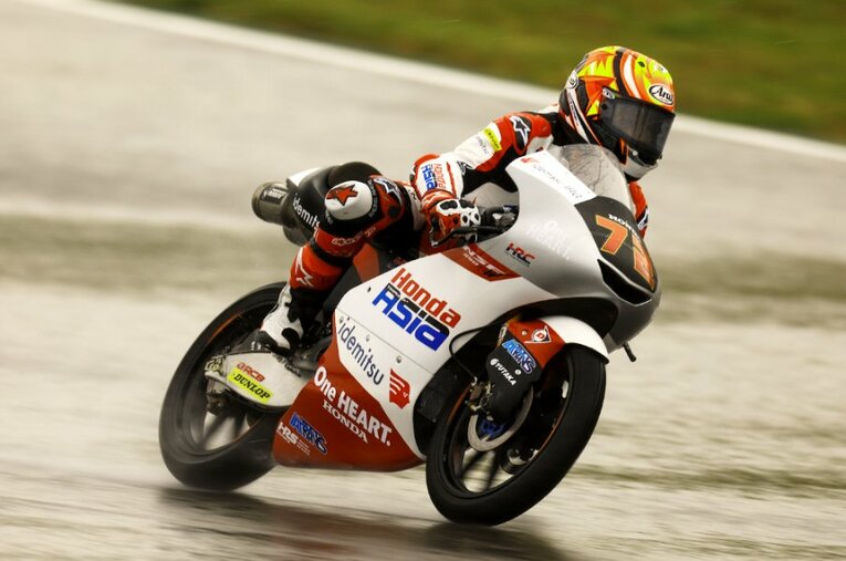 リザルトには反映されなかったものの、フリー〜予選〜決勝を通じて、随所で光る走りを見せていた古里。今後の成長が期待される ／ photograph by Satoshi Endo