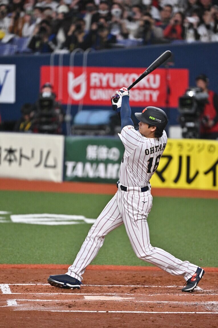 大谷は試合ではノーヒットだった　©Hideki Sugiyama