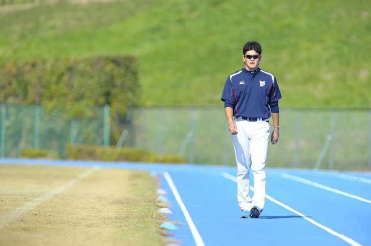 2012年の一場　©Toshiya Kondo