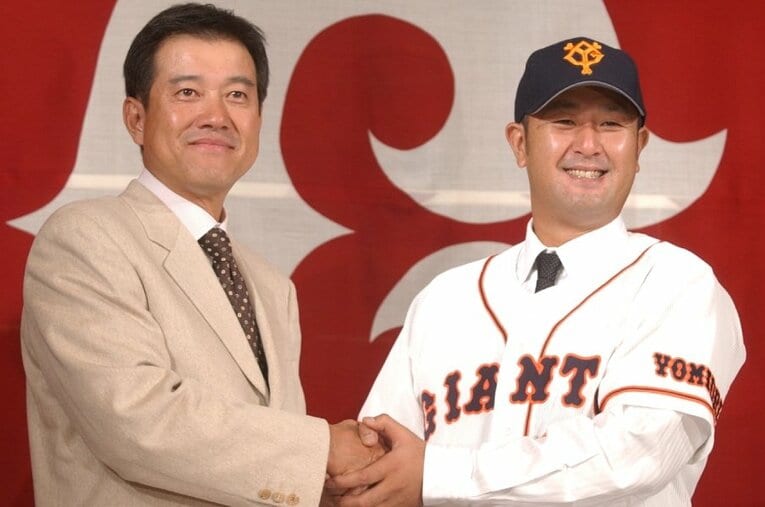 野口茂樹は原辰徳とも浅からぬ縁があった ／ photograph by JIJI PRESS