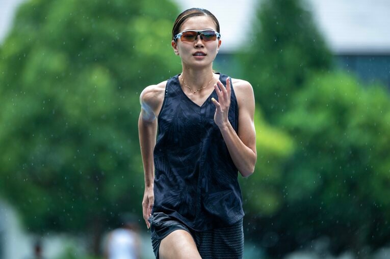 助走スピードの強化は課題のひとつだという　©Takuya Sugiyama