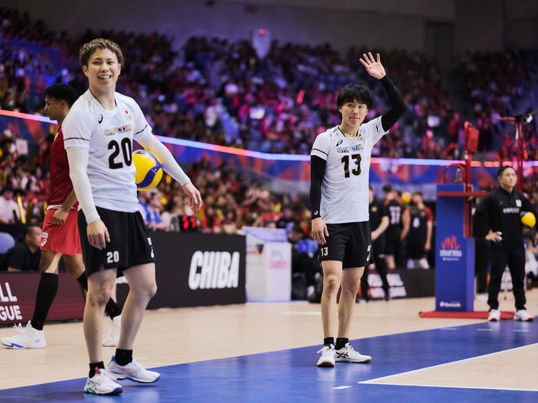 バレーボールネーションズリーグ　©︎Yuki Suenaga