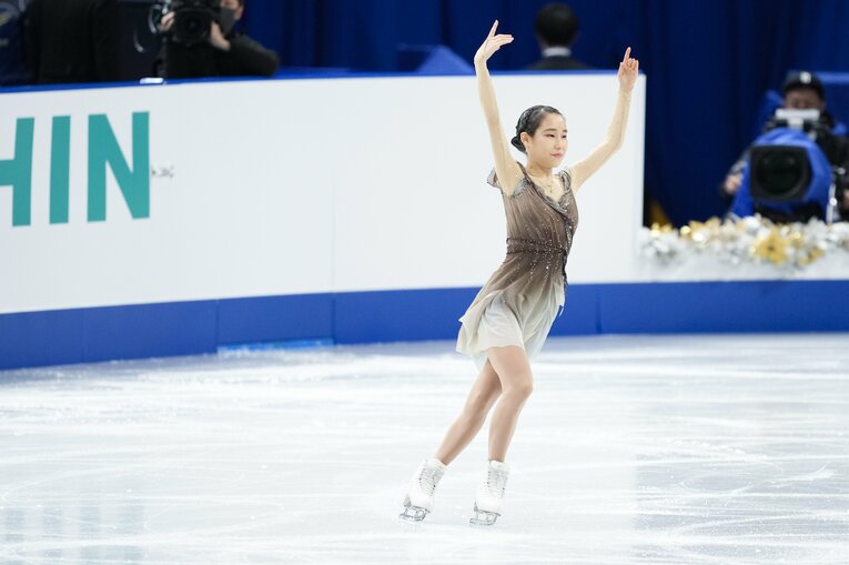 2021年全日本選手権ショート　©Asami Enomoto