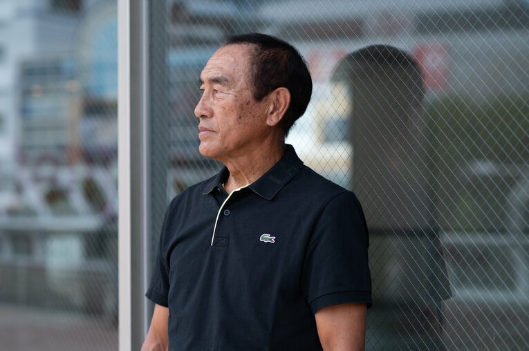 「ヤクルト初優勝の瞬間」を思い返す水谷新太郎　©Tadashi Hosoda