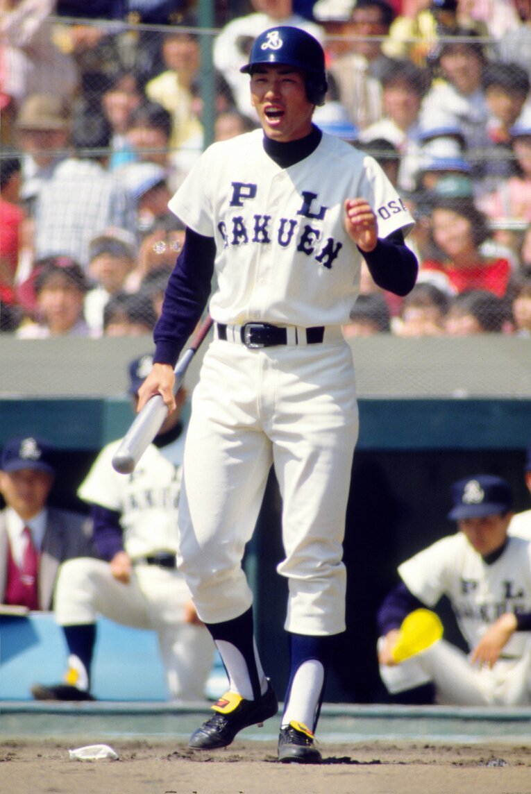 PL学園・清原和博　©︎Katsuro Okazawa/AFLO