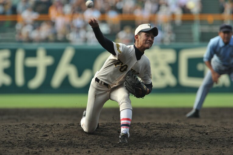 東洋大姫路時代の原樹理　©Hideki Sugiyama