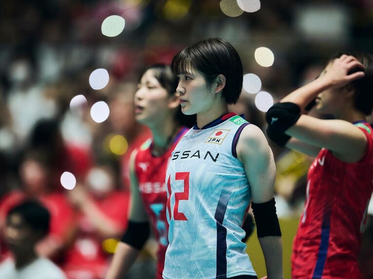 福留慧美／FIVBパリ五輪予選　©︎Yuki Suenaga