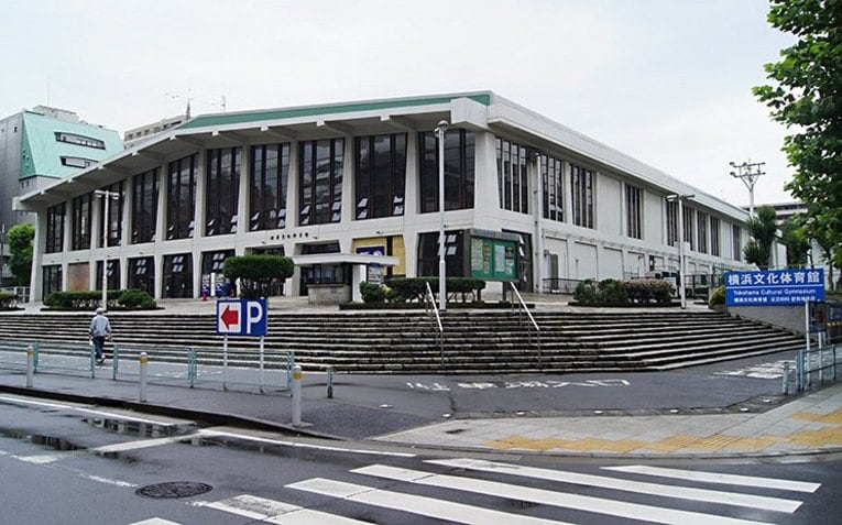 解体前の横浜文化体育館（2014年撮影）©︎Sankei Shimbun