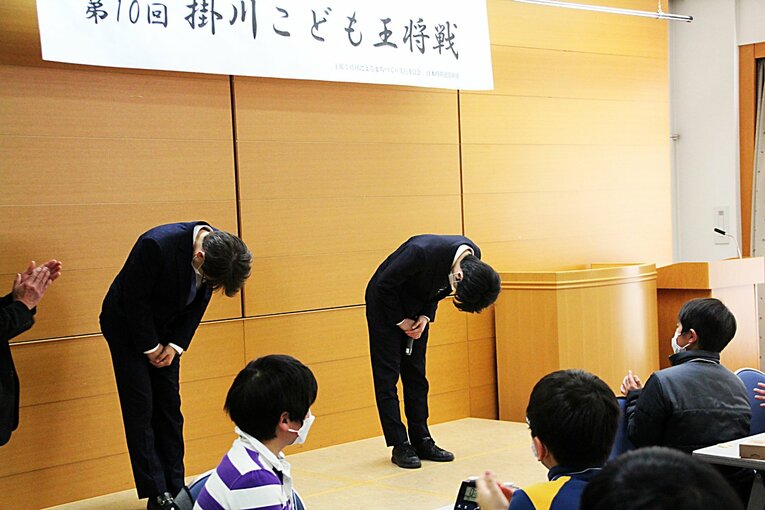 王将戦第1局前日の様子　©NumberWeb