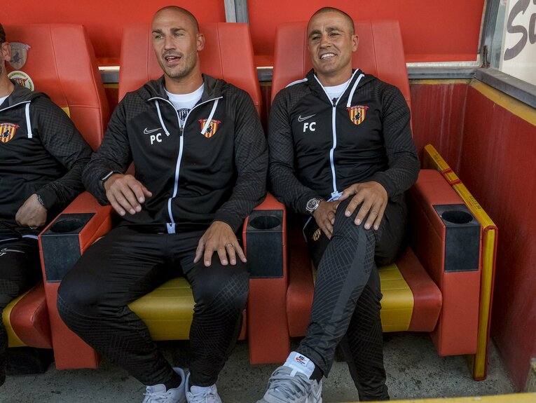 パオロ（左）とファビオのカンナバーロ兄弟　©Getty Images