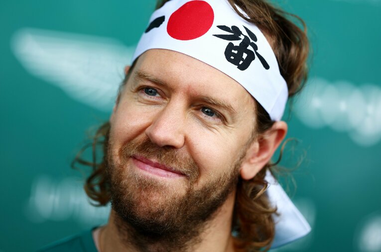 今季限りの引退を表明している35歳のベッテル。07年にF1デビューし、10年から13年はレッドブルで4連覇を達成した ／ photograph by Getty Images