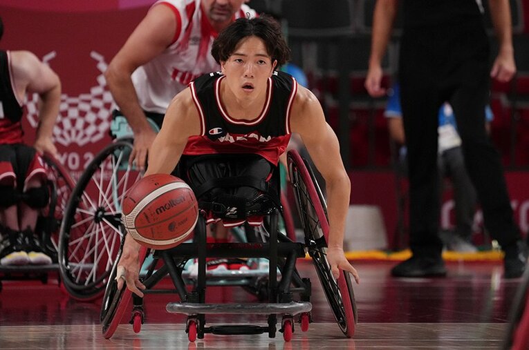 東京パラリンピックでの鳥海連志 ／ photograph by Alex Pantling/Getty Images