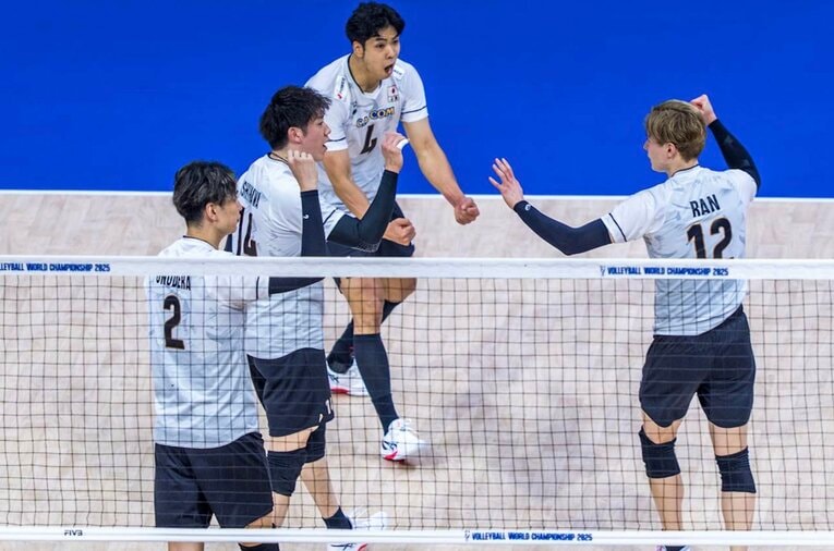 バレーボール世界選手権・カナダ戦　©︎Volleyball World