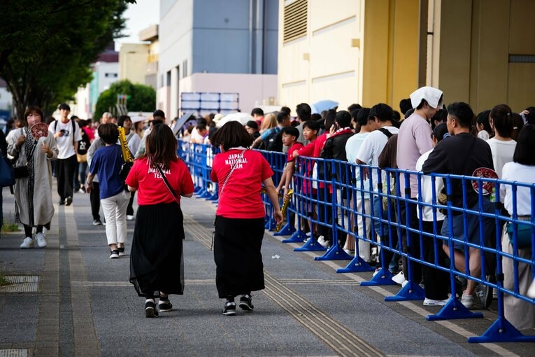 VNLセルビア戦　©︎Volleyball World