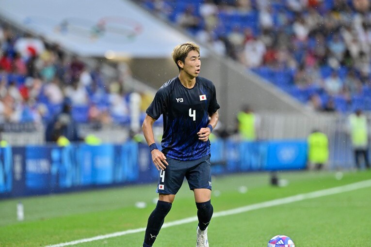 関根大輝が飛躍的に成長したと振り返るパリ五輪・スペイン戦　©Takuya Nakachi/JMPA