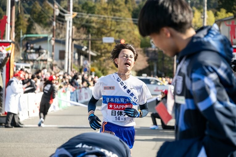 日体大新主将・浦上和樹　©Nanae Suzuki