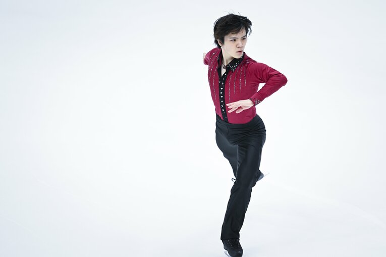 「昌磨のマジックを見せて！」世界王者・宇野昌磨を奮起させたランビエル・コーチの激励…300点超えに「スーパーエキサイティング」(13)