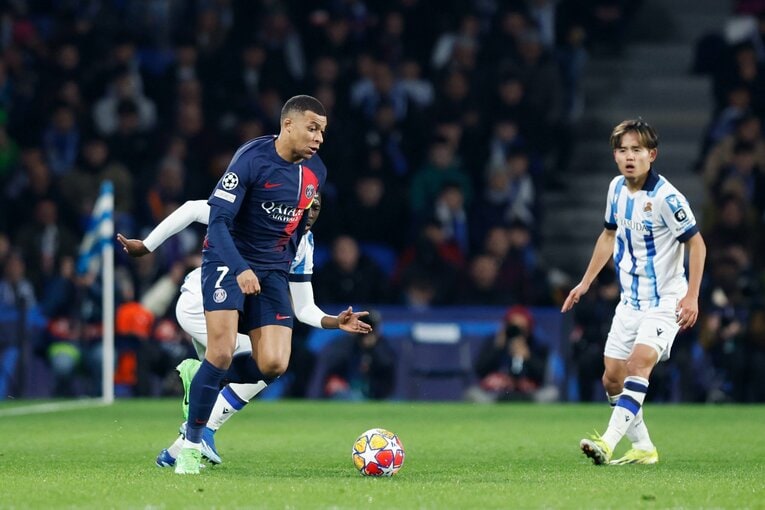 この日もエムバペは圧倒的なスピード、突破力、決定力を見せつけた